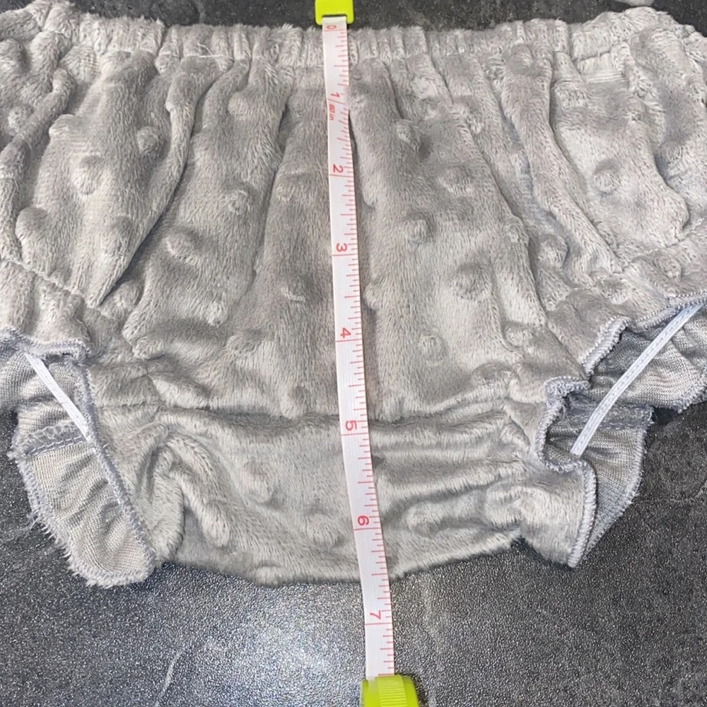 Minky Ruffle Butt Diaper Cover